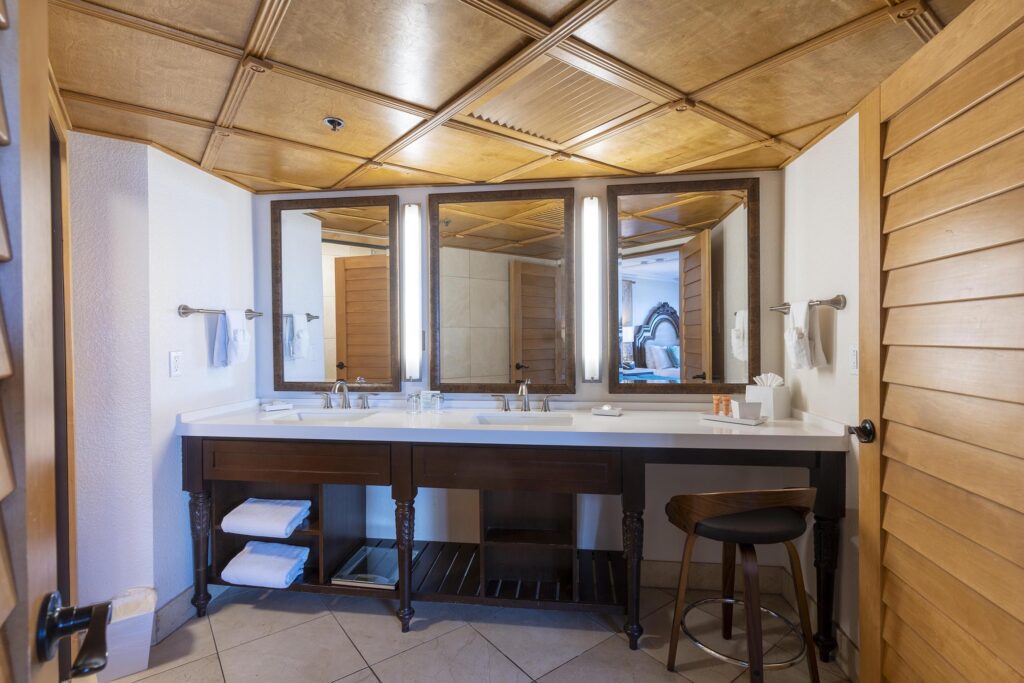 His and Her bathroom sink