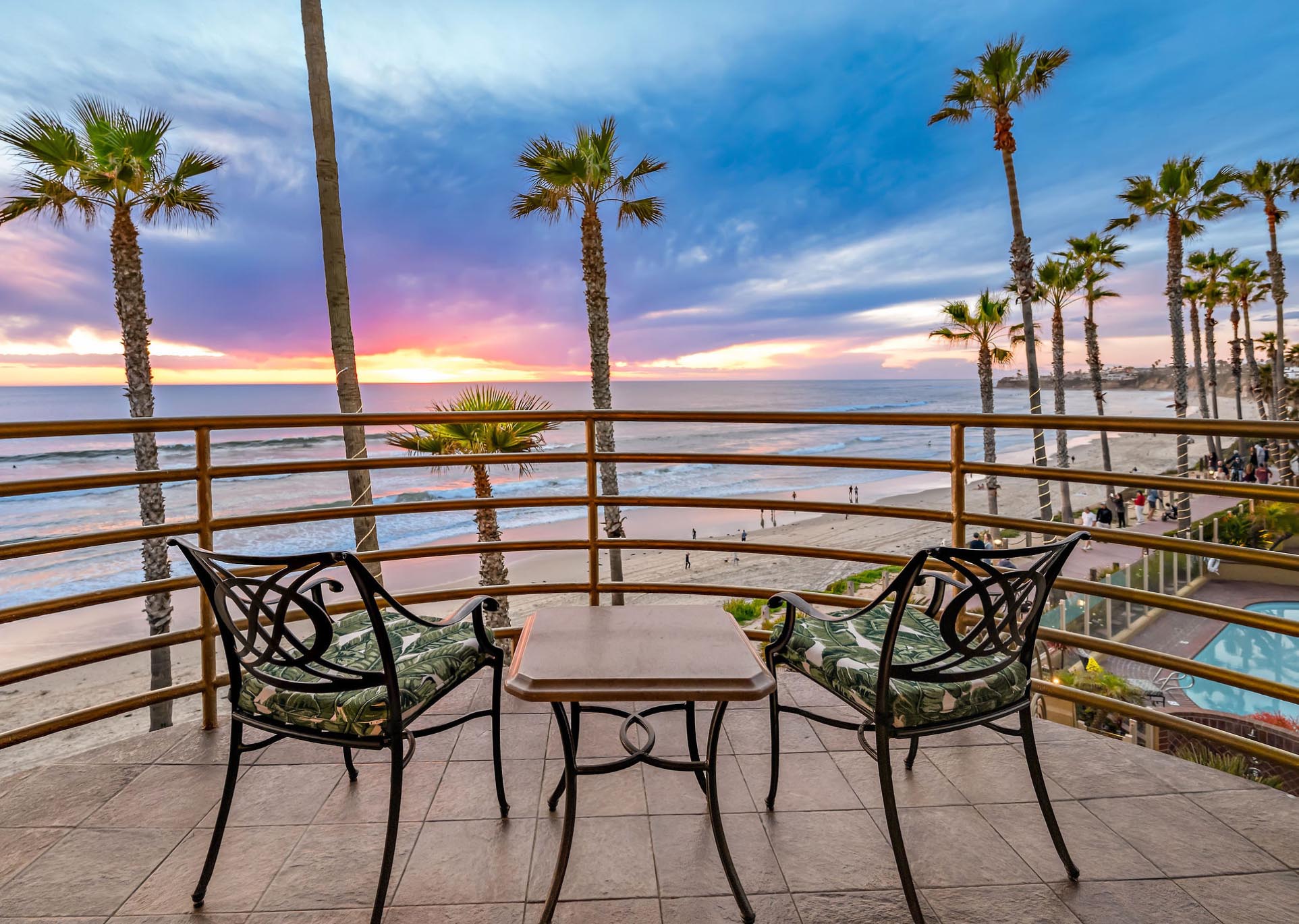 Suite ocean view balcony