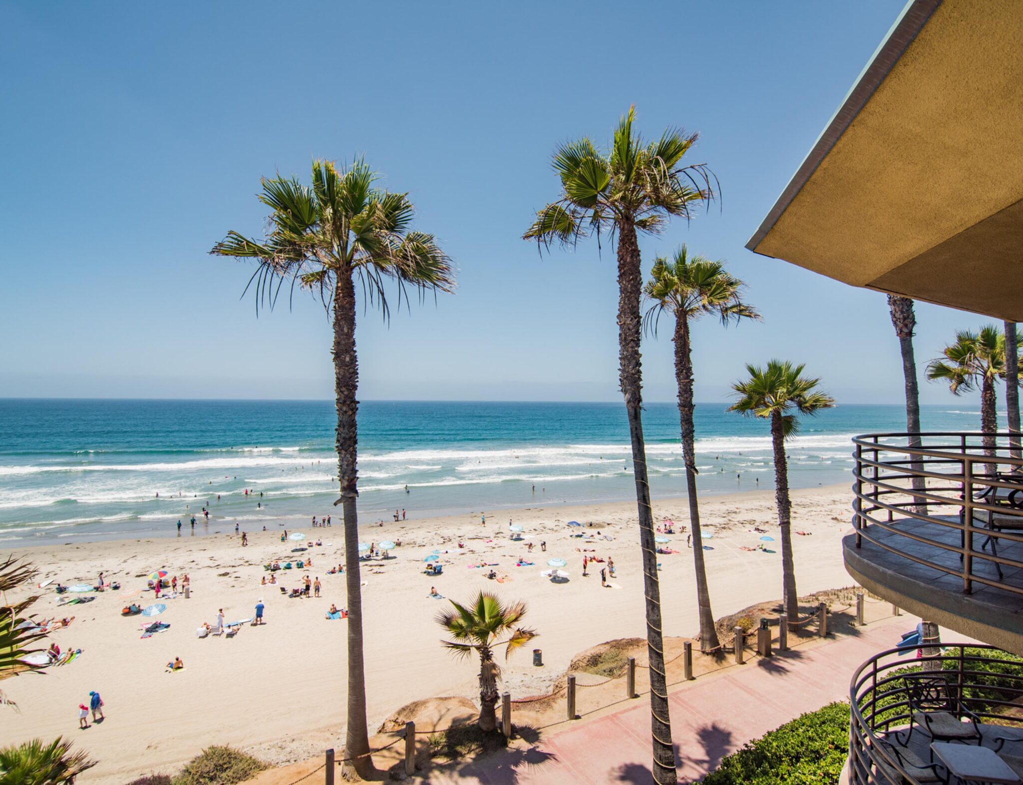 Pacific beach view
