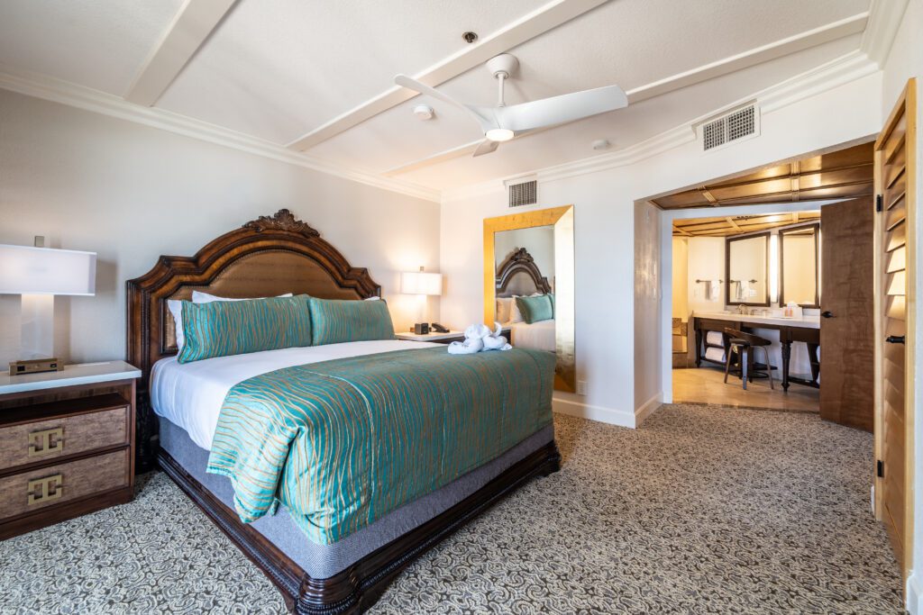 Bedroom to Vanity Area