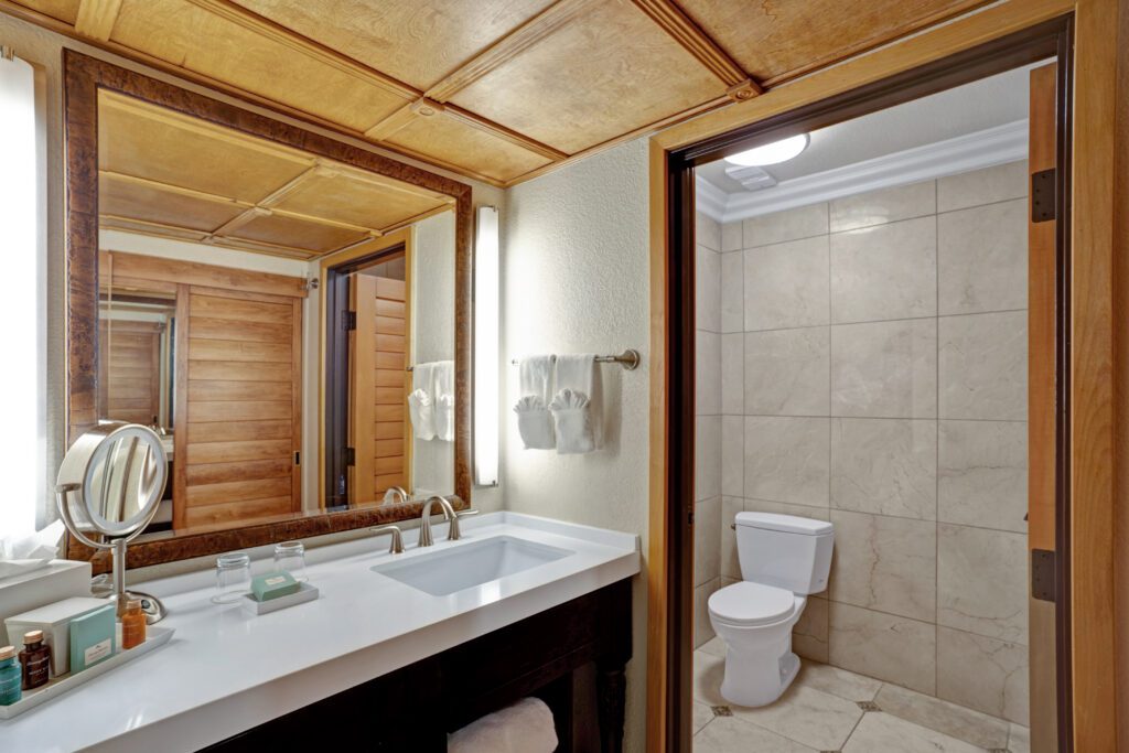 Bathroom Vanity into WC