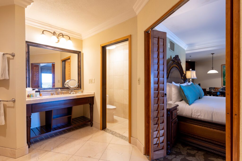 Bathroom Vanity and WC