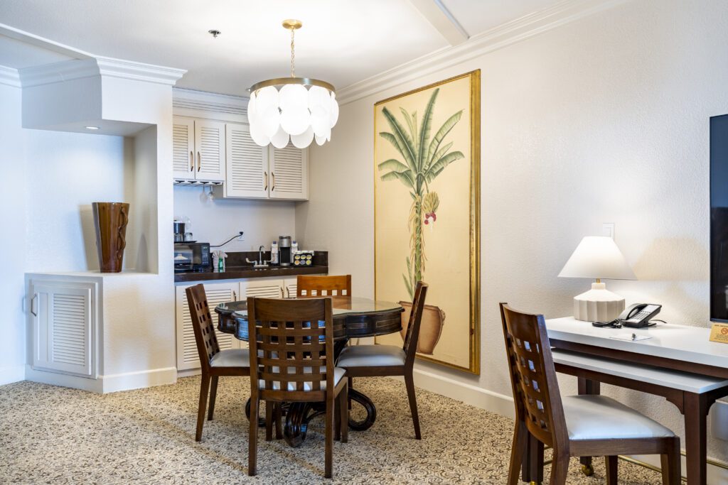 Wet Bar and Dining Table