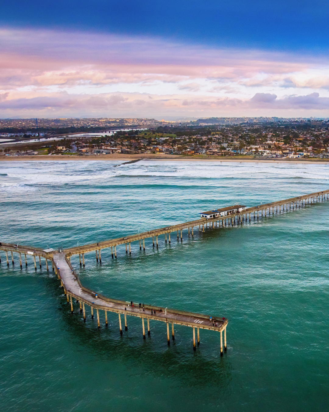 Ocean beach pier, san diego