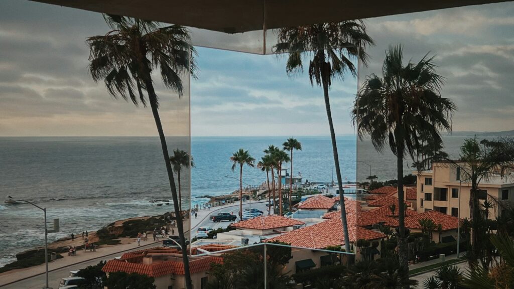view from the window at the museum of contemporary art in san diego